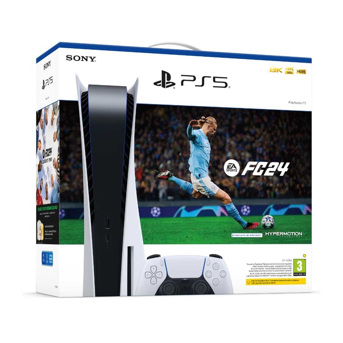 Sony PlayStation 5 Console - EA SPORTS FC 24 Bundle | Video Game