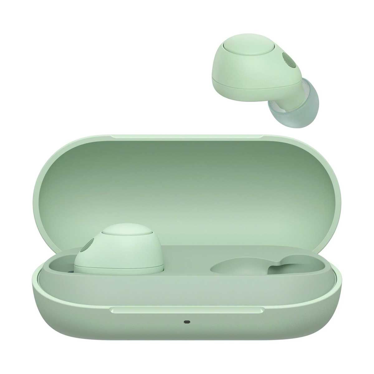 Sony WF-C700N Wireless Noise Cancelling Headphones - Green | Wearable Accessories