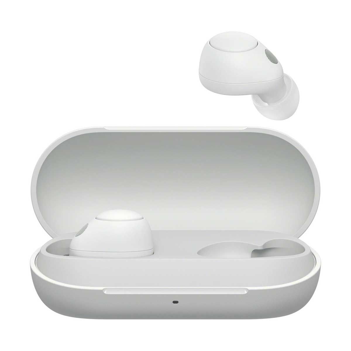 Sony WF-C700N Wireless Noise Cancelling Headphones - White | Wearable Accessories