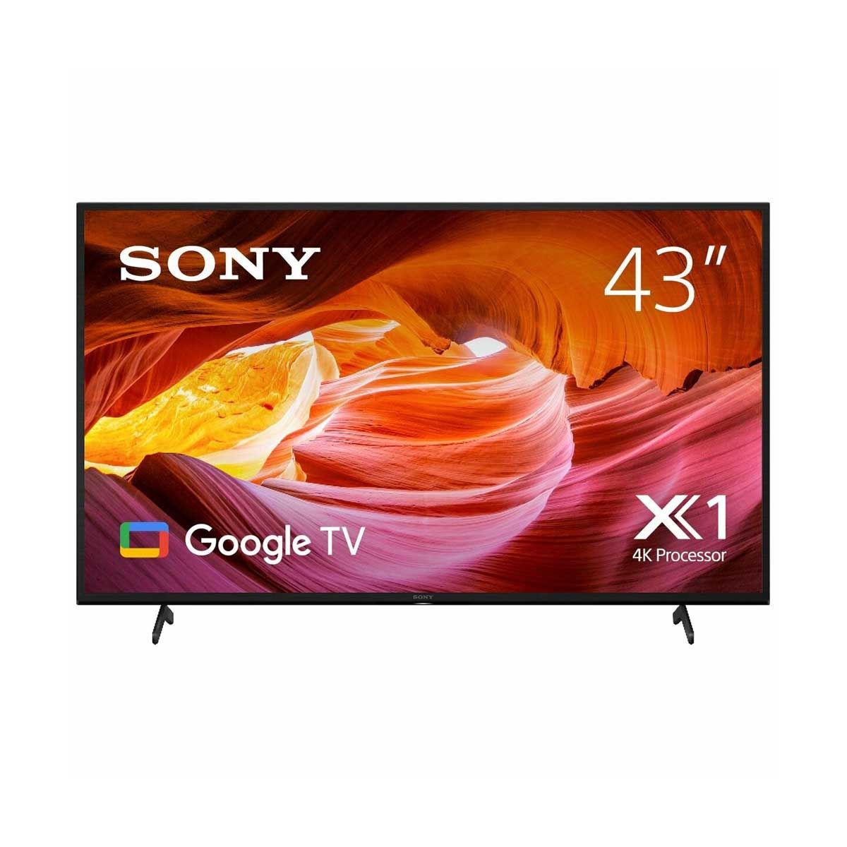 Sony X75K 4K Ultra HD High Dynamic Range HDR Smart Google TV - 43 Inch | TV - Audio