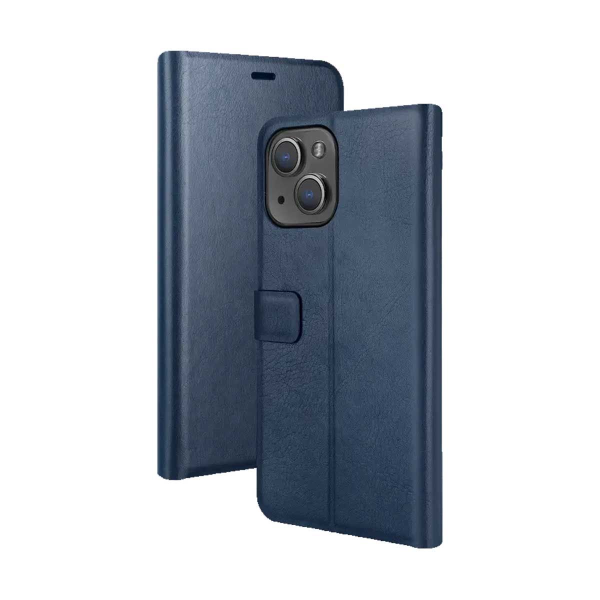 Viva Madrid Finura Synthetic Leather Case for Apple iPhone 13 - Blue | Covers