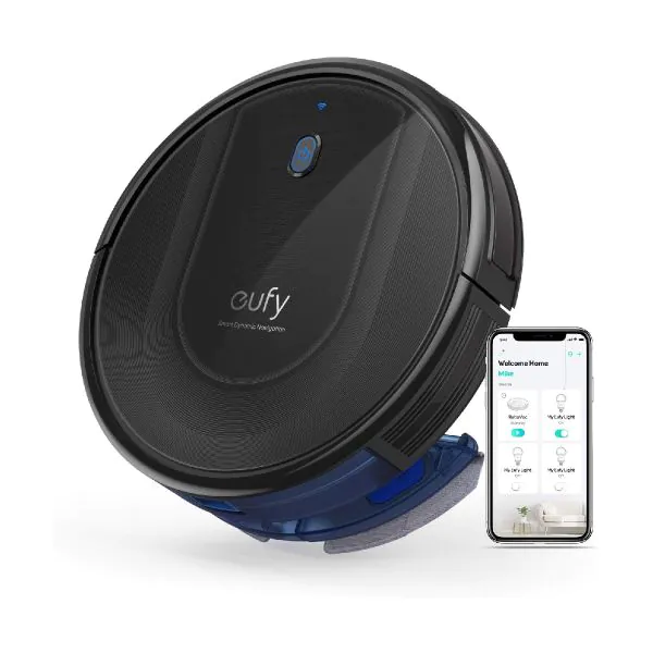 Anker - eufy Robot Vacuum Cleaner G10 Hybrid - Black