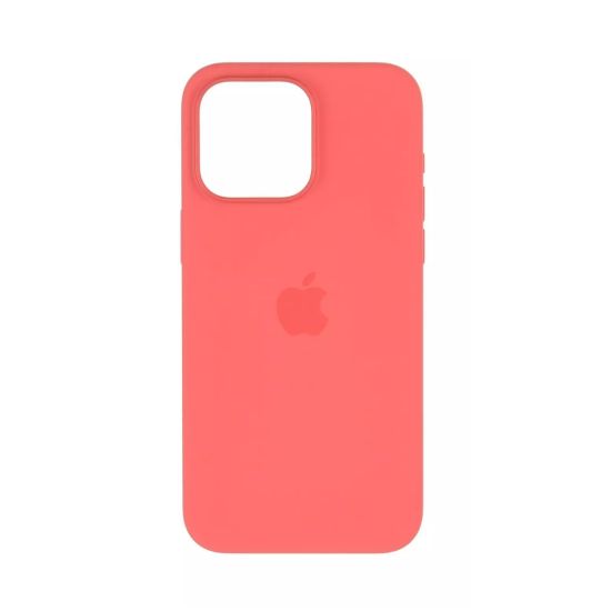 Apple iPhone 15 Pro Max Silicone Case with MagSafe - Guava